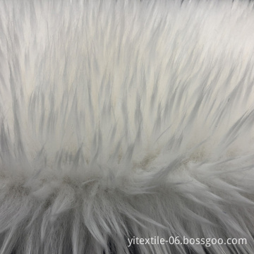 High Quality Durable Using Various Garment Long Pile Plush Fabric Faux Fur